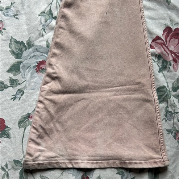 Old School Free People Pale Mauve Pink Bell Bottoms, 27 - Picture 9 of 9